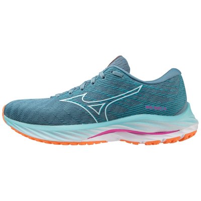 Zapatillas Para Correr Mizuno WAVE Rider 26 Mujer - Turquesa / Blancos / Naranjas Claro - Chile M93